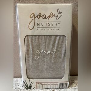 Goumi Nursery Fitted Crib Sheet - NIB